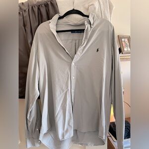 Ralph Lauren Polo dress shirt. No stains, marks or blemishes. Barely been worn.